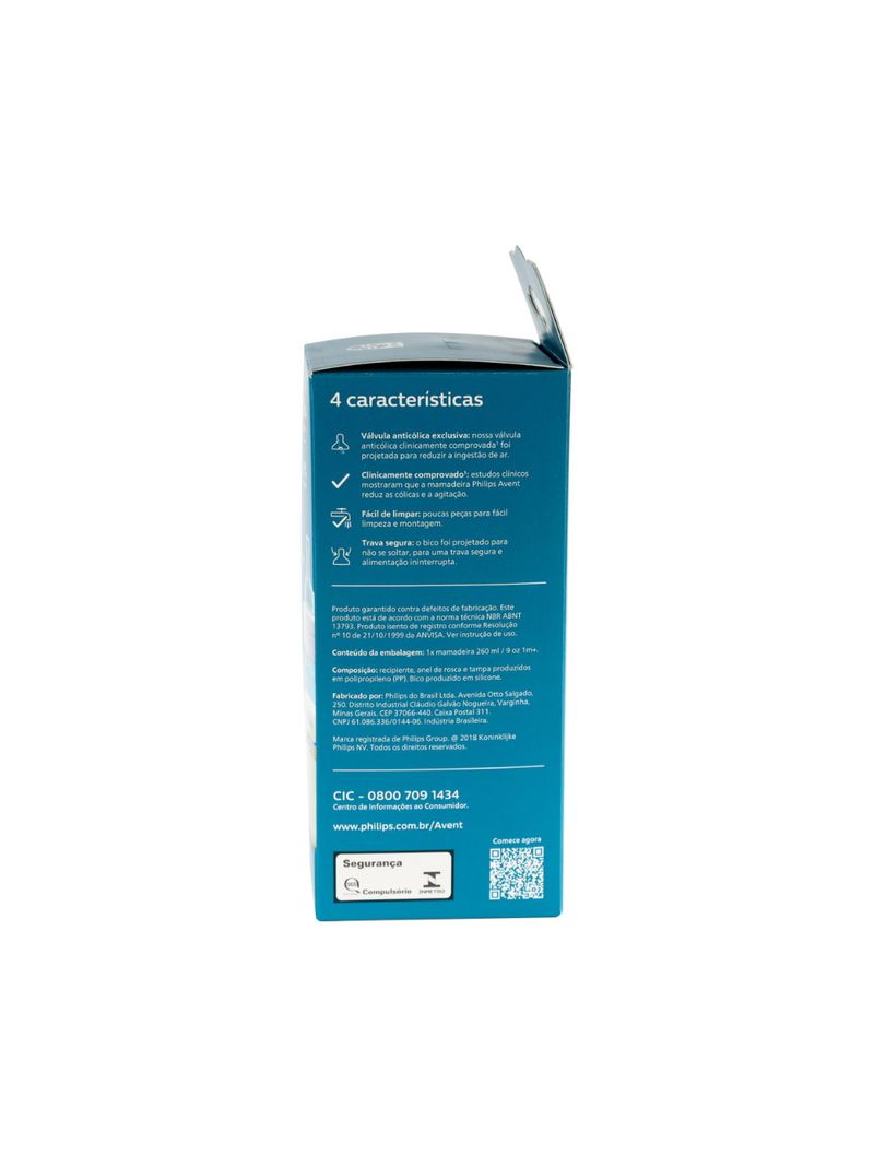 1-748303-8720689011884-Mamadeira-Avent-Anti-colic-260ml-Transparente-1m
