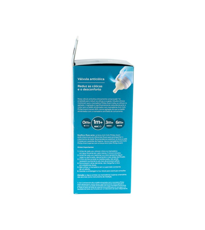 48299-8720689013741-Mamadeira-Avent-Anti-colic-260ml-Elefante-Azul-1m-