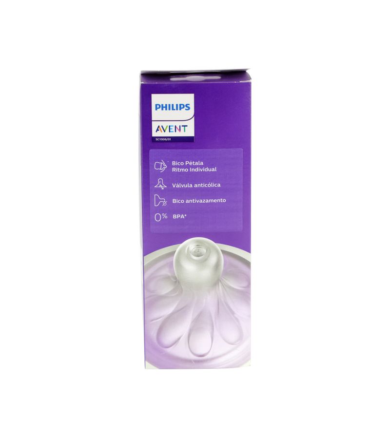 748311-8720689006675-Mamadeira-Avent-Petala-330ml-Transparente-3m-