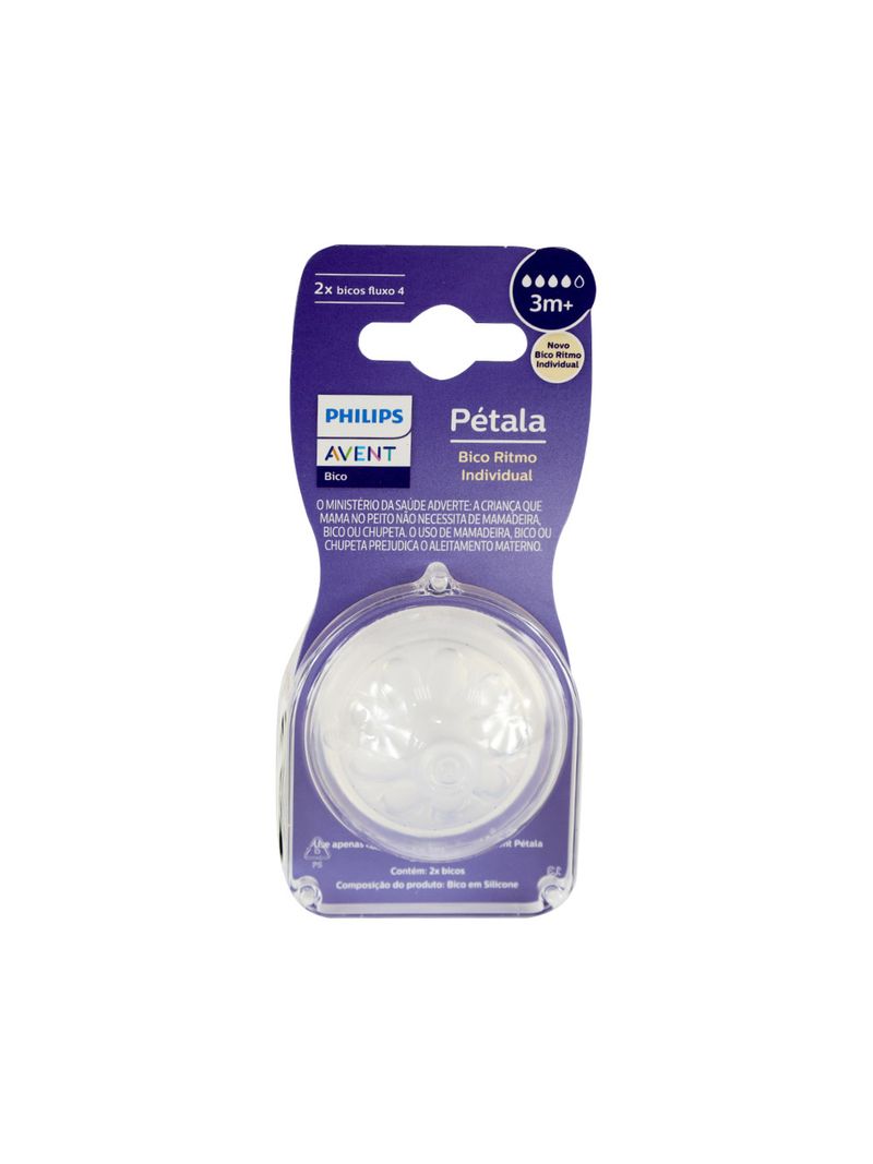 748312-8720689007030-Bico-Mamadeira-Avent-Petala-Com-2-Fluxo-4-3m-