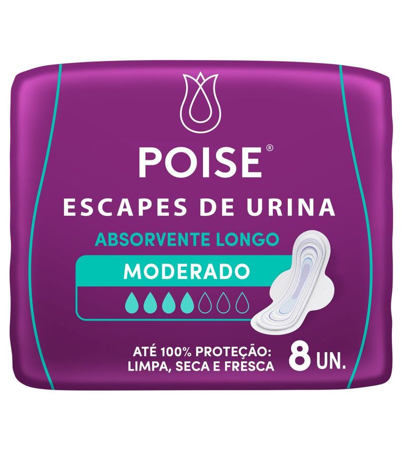 Absorvente-Poise-Escapes-De-Urina-Longo-Moderado-Com-8