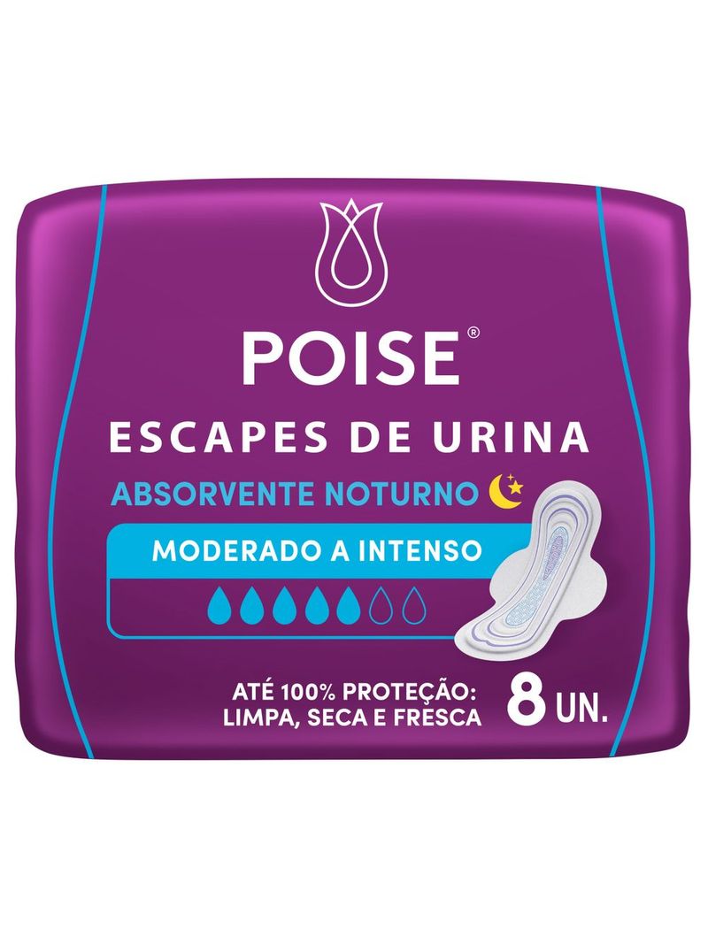 Absorvente-Poise-Escapes-De-Urina-Noturno-Moderado-A-Intenso-Com-8