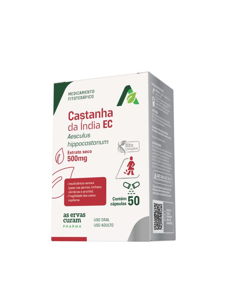 Castanha-Da-India-As-Ervas-Curam-500mg-Com-50-Capsulas