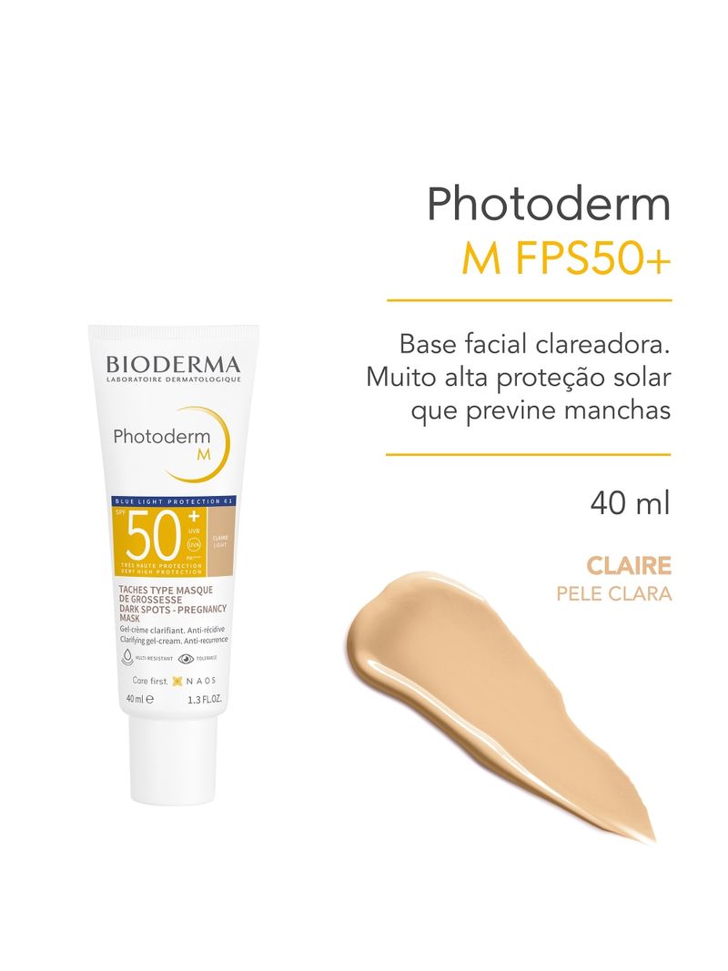 Photoderm-M-Bioderma-Protetor-Solar-40ml-Fps50-Claire