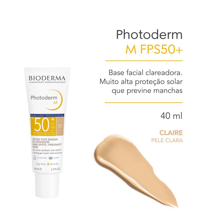 Photoderm-M-Bioderma-Protetor-Solar-40ml-Fps50-Claire