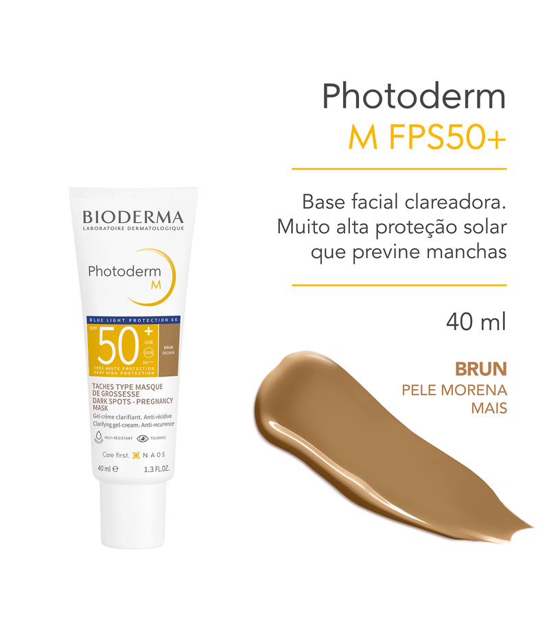 Photoderm-M-Bioderma-Protetor-Solar-40ml-Fps50-Brun