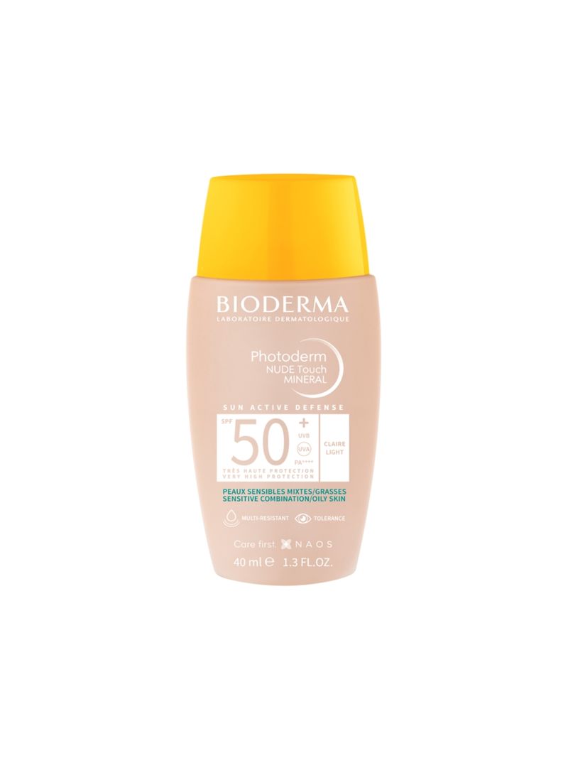 Photoderm-Nude-Touch-Bioderma-40ml-Fps50-Claro