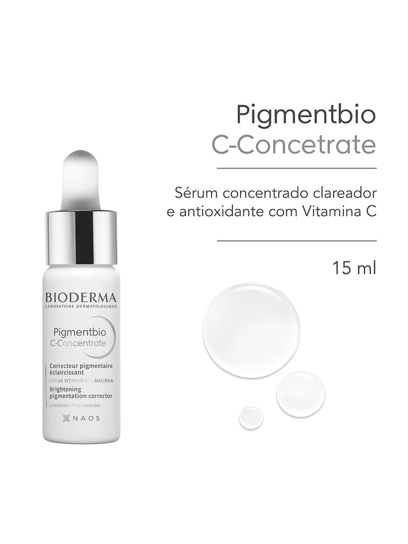 Serum-Clareador-E-Antioxidante-Bioderma-Pigmentbio-C-concentrate-15ml