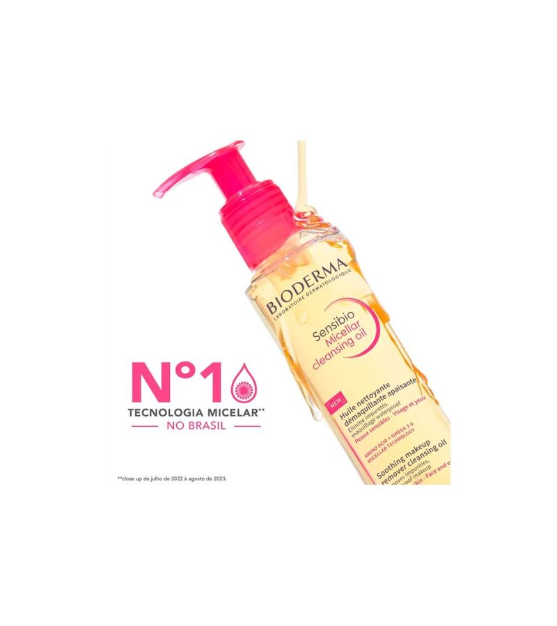 Oleo-Micelar-Demaquilante-Sensibio-Micellar-Cleasing-Oil-Bioderma-150ml