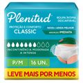 Roupa Intima Plenitud Classic Para Incontinencia P/m 16 Unidades