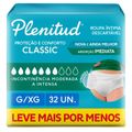 Roupa Intima Plenitud Classic Para Incontinencia G/xg 32 Unidades