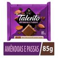 Chocolate Garoto Talento Amendoas Com Passas 85g