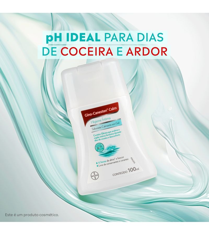 Sabonete Intimo Em Gel Gino-canesten Calm Coceira Vaginal 100ml - Preço ...