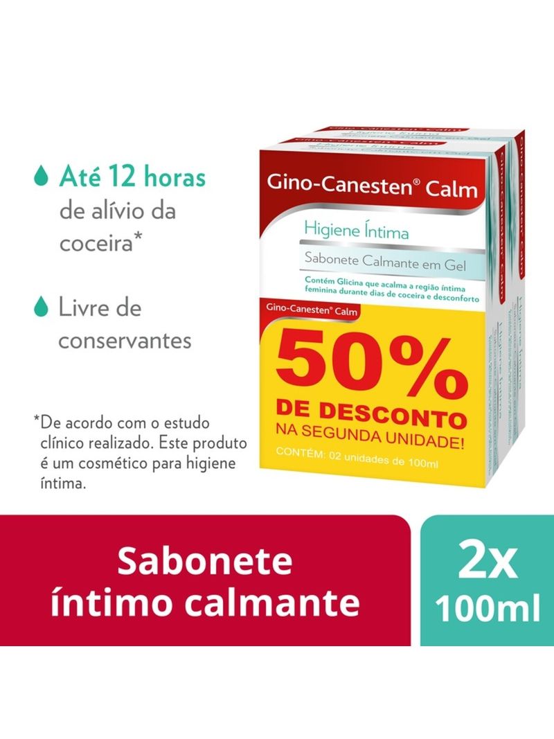 Sabonete-Intimo-Gino-canesten-Calm-Kit-Com-2-Unidades-De-100ml