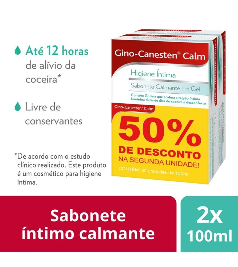 Sabonete-Intimo-Gino-canesten-Calm-Kit-Com-2-Unidades-De-100ml