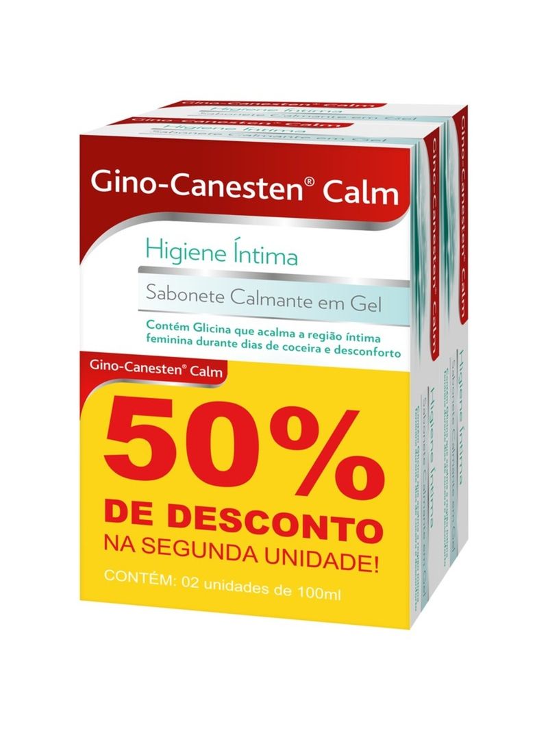 Sabonete-Intimo-Gino-canesten-Calm-Kit-Com-2-Unidades-De-100ml