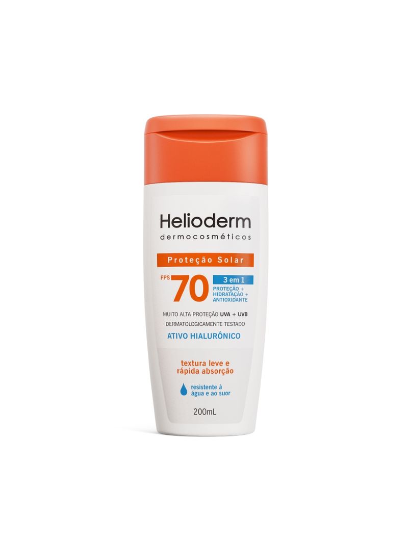 Protetor-Solar-Helioderm-Dermocosmeticos-200ml-Fps70-3-Em-1