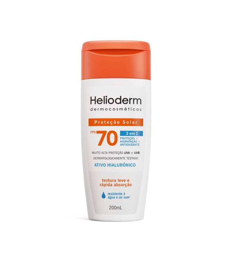 Protetor-Solar-Helioderm-Dermocosmeticos-200ml-Fps70-3-Em-1