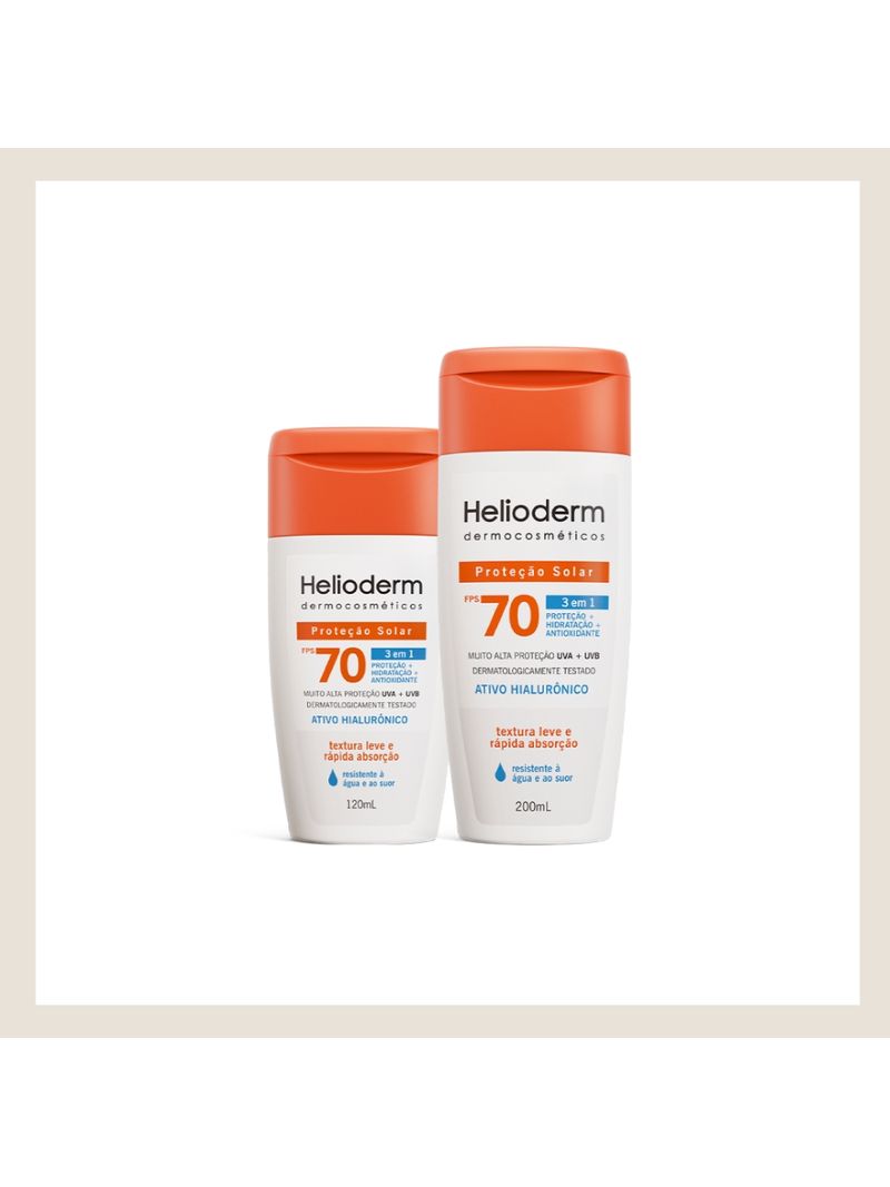 Protetor-Solar-Helioderm-Dermocosmeticos-200ml-Fps70-3-Em-1