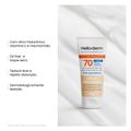 Protetor Solar Facial Helioderm Oil Free Fps70 Bege Claro 50gr