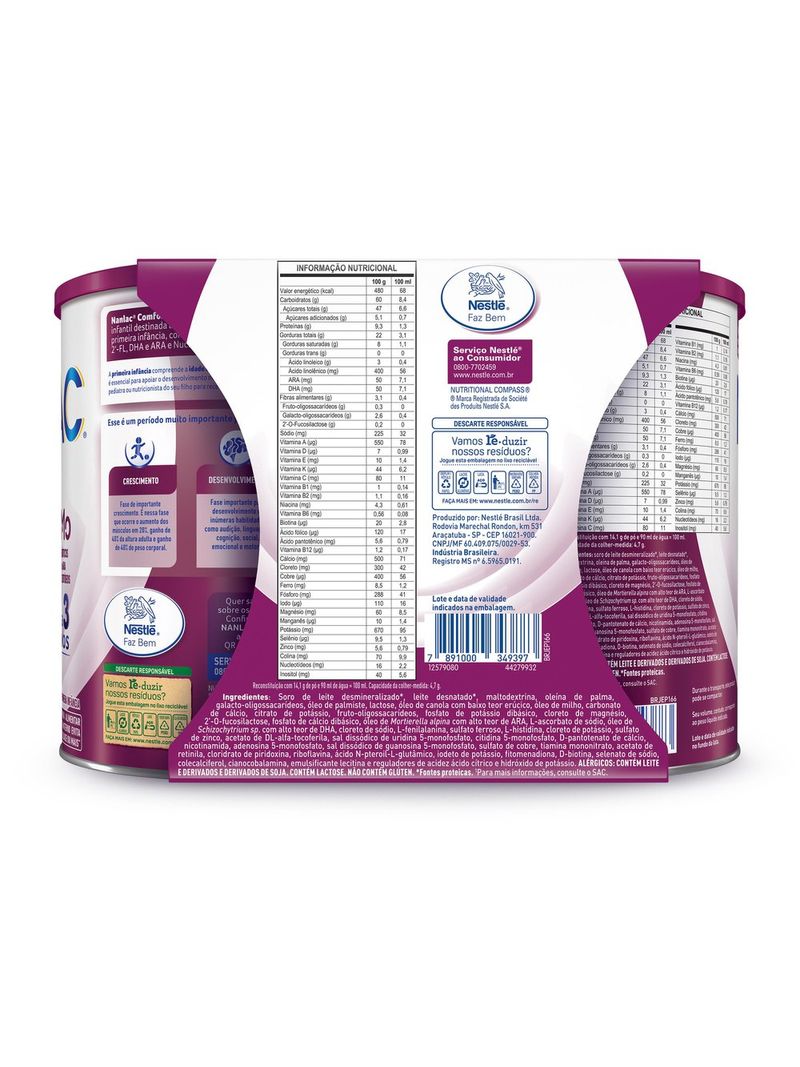 7891000349397-FormulaInfantilNANLACComfor2Latas800gcadaeGanhe20-DescontonaSegundaLata-1.jpg