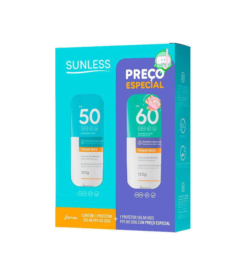 Protetor-Solar-Sunless-120gr-Fps50-120gr-Kids-Especial