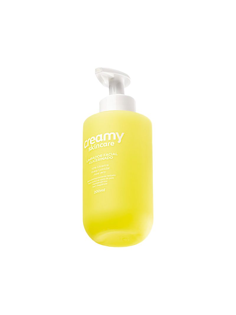 Creamy-Gel-Para-Limpeza-200ml-Glicerinado-Pump