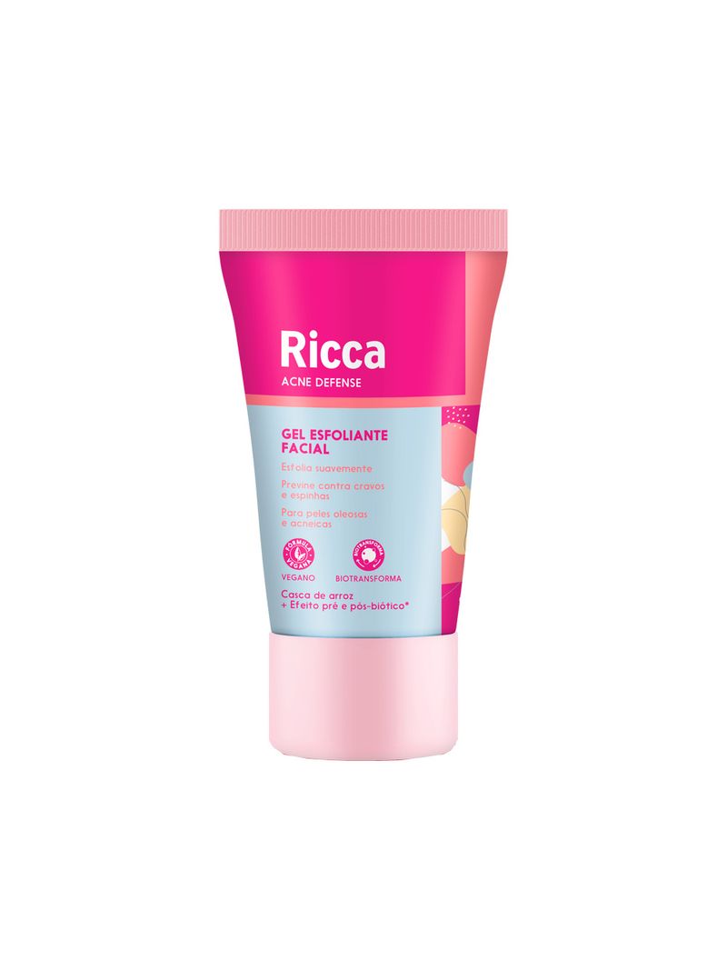 Gel-Esfoliante-Facial-Ricca-Acne-Defense-60g