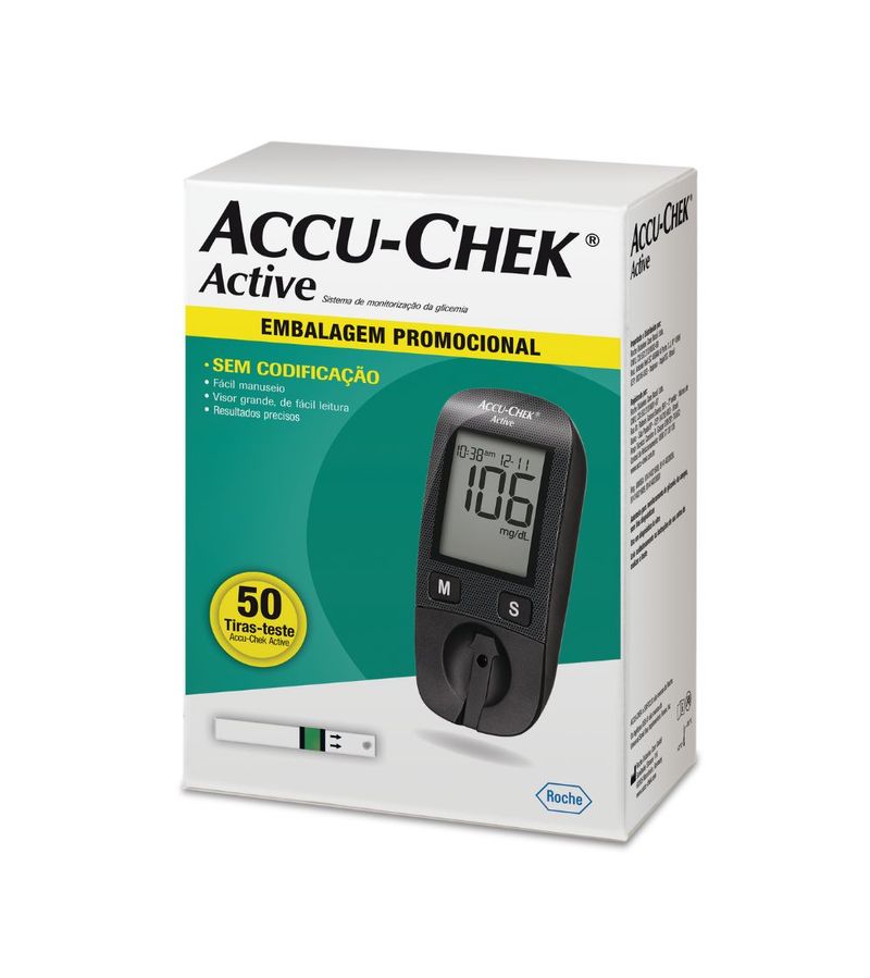 Glicosimetro-Accu-chek-Com-50-Tiras-Active-Especial