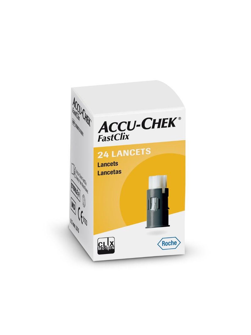 Accu-chek-Fastclix-Lancetas-Com-24-Unidades