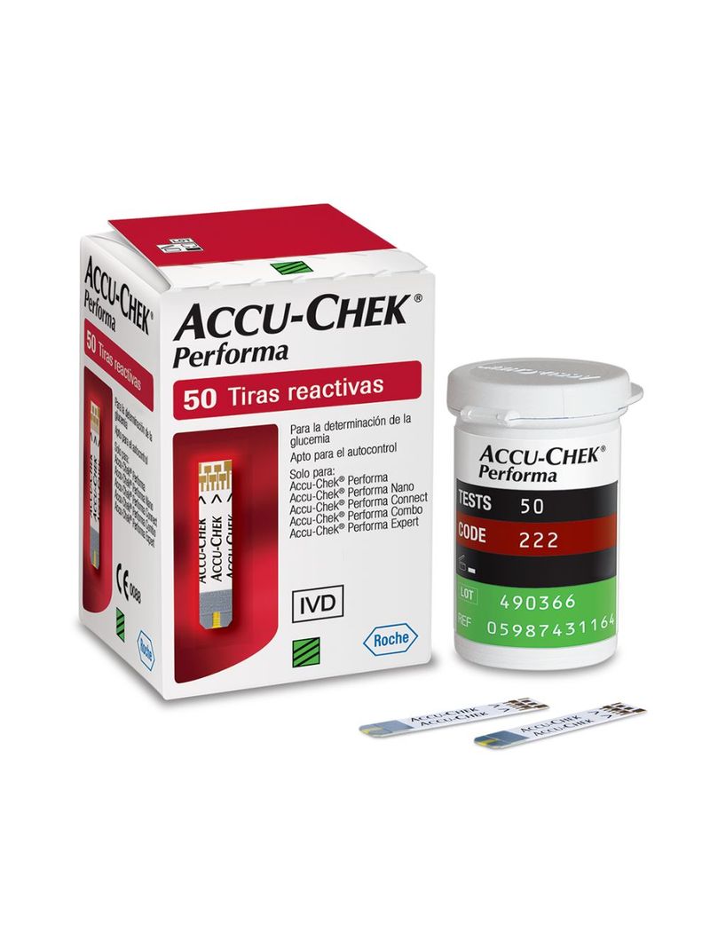 Accu-chek-Performa-50-Tiras-Reagentes