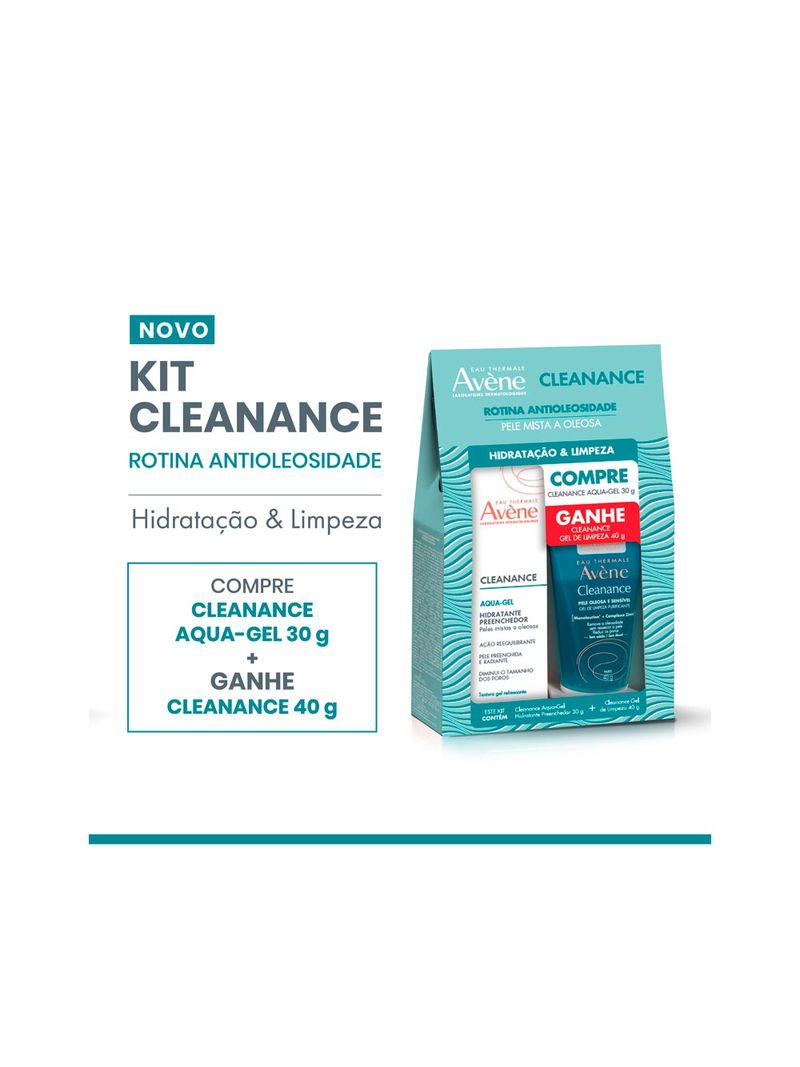 Avene-Cleanance-Aqua-gel-Hid-30-40gr-Gel-Para-Limpeza-Especial