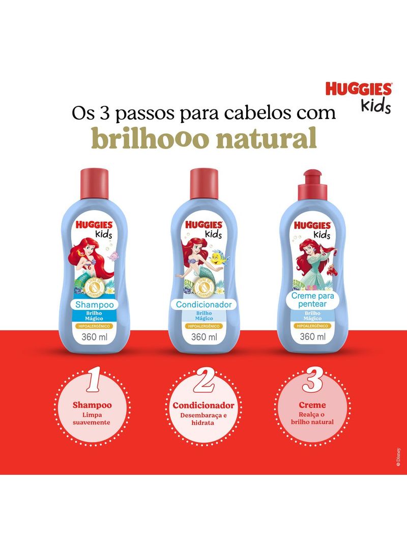 7896018750852_0-747889-Creme-Para-Pentear-Huggies-Kids-360ml-Brilho-Magico