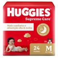 Fralda Huggies Supreme Care Jumbo M Com 24 Unidades