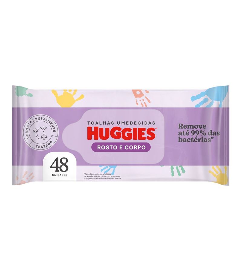7896018703636-731702-Toalhas-Umedecidas-Huggies-Rosto-e-Corpo-48-Un