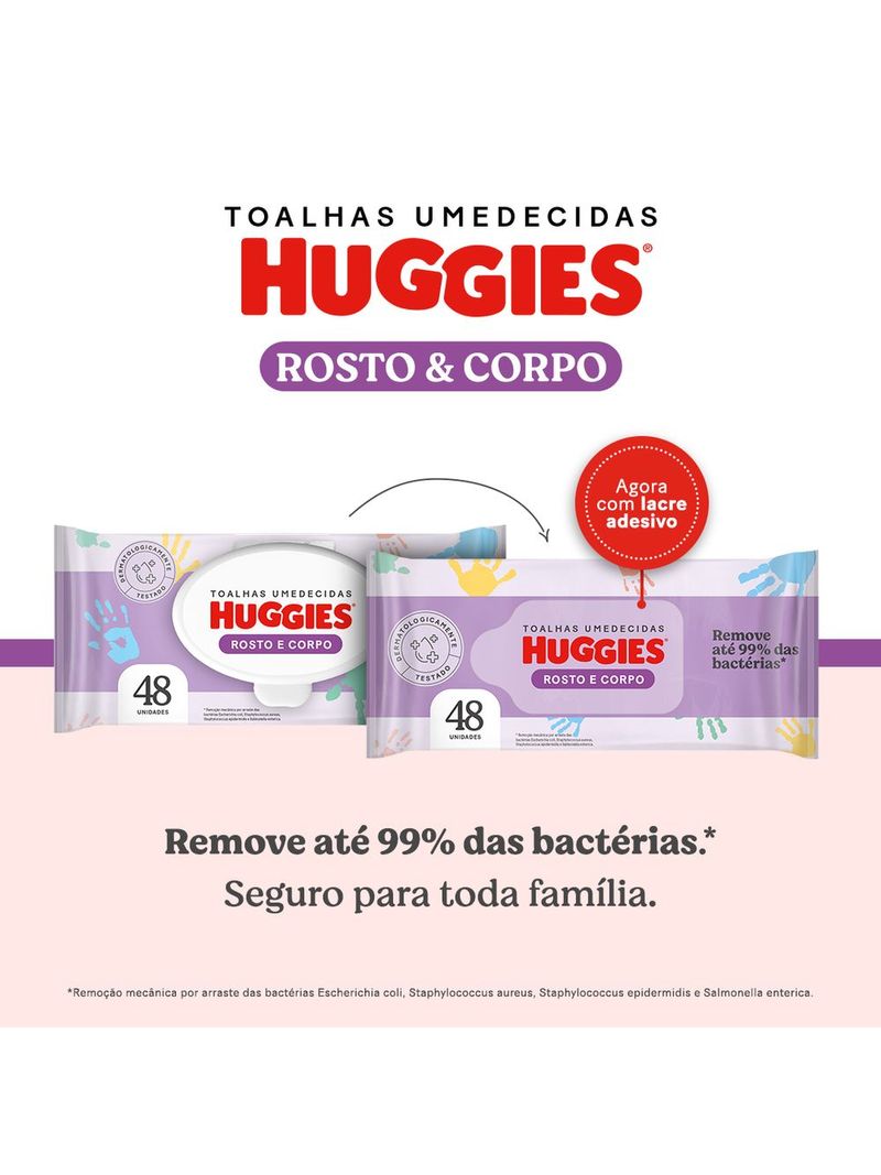 7896018703636-731702-Toalhas-Umedecidas-Huggies-Rosto-e-Corpo-48-Un