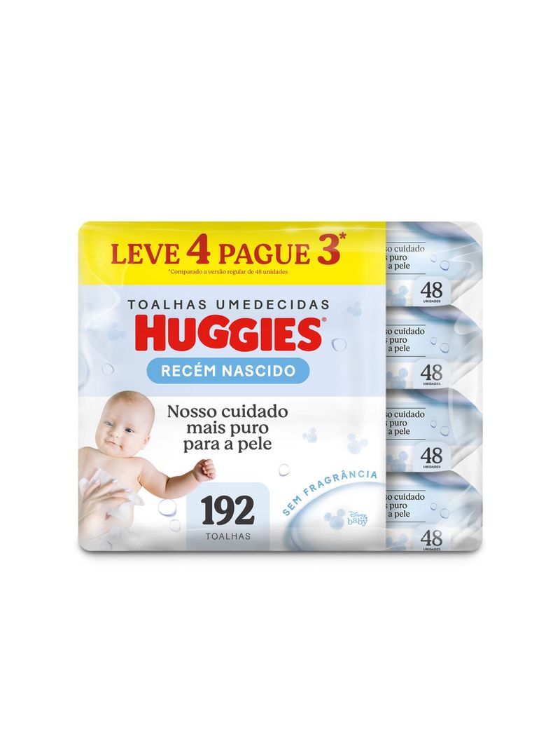 7896018704022-734227-Toalha-Umedecida-Huggies-Recem-Nascido-4-Unidades-com-48-Toalhas-cada