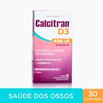Calcitran-D3-400ui-30-Comprimidos---Calcio-Citrato-Malato-Com-Vitamina-D