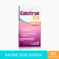 Calcitran D3 400ui 60 Comprimidos - Calcio Citrato Malato Com Vitamina D