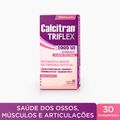 Calcitran Triflex 30 Comprimidos - Cálcio, Colágeno Tipo 2, Magnésio,  Vit. D E K