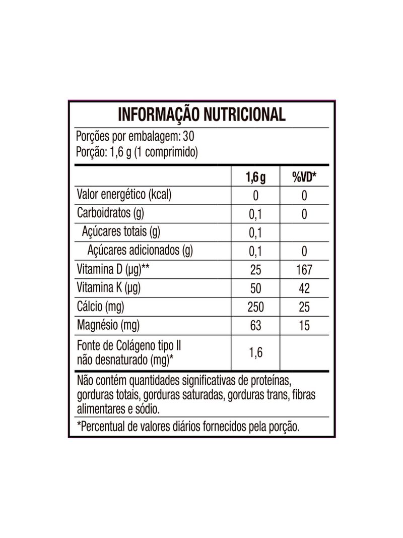 Calcitran-Triflex-30-Comprimidos---Calcio-Colageno-Tipo-2-Magnesio--Vit.-D-E-K