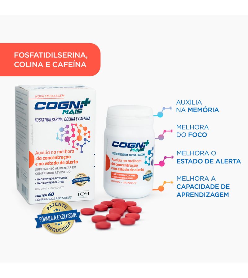 Cogni-Mais-60-Comprimidos---Suplemento-Para-Auxilio-Da-Concentracao-E--Memoria