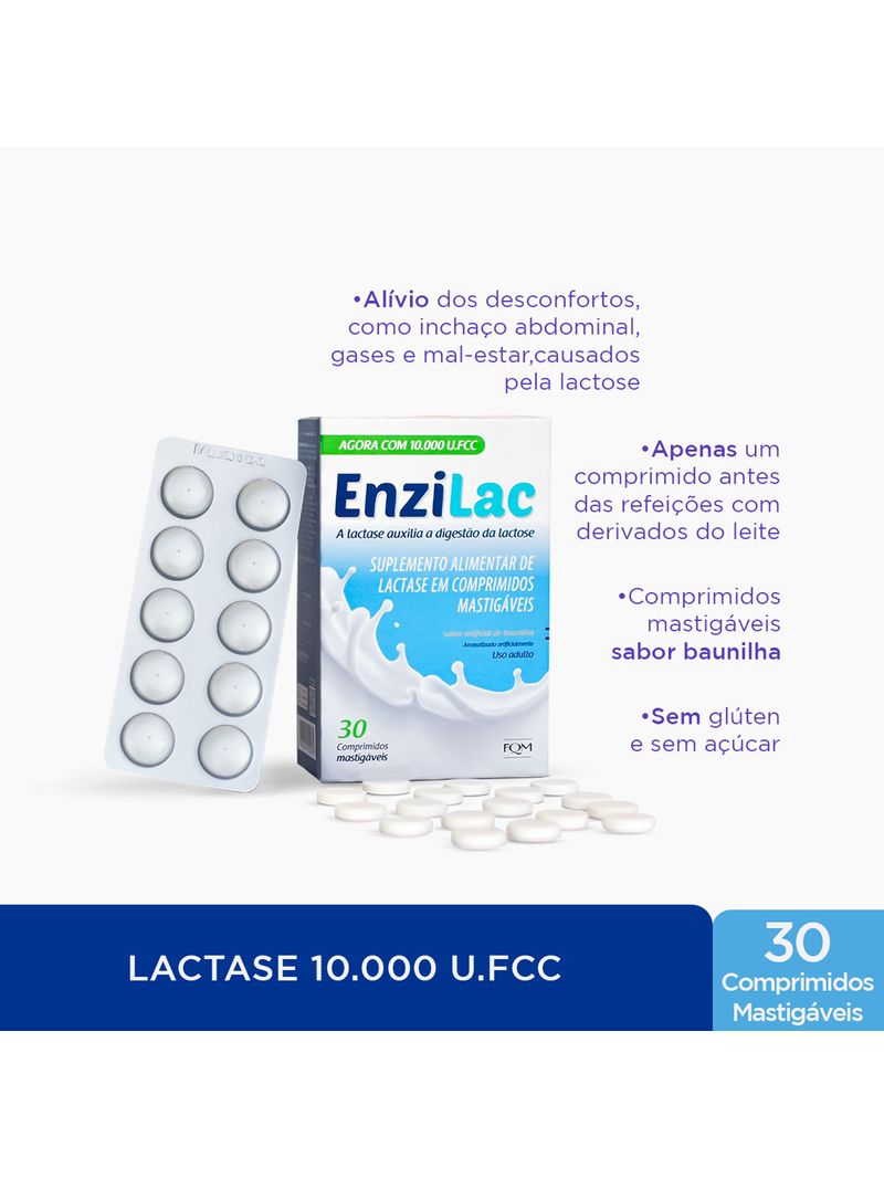 Enzilac-9.000-Fcc-30-Comprimidos---Enzima-Lactase-Em-Comprimidos--Mastigaveis