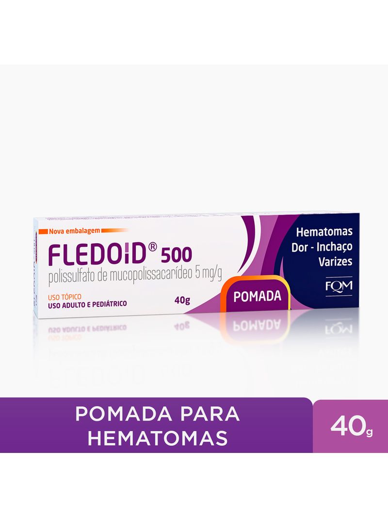 Fledoid-500-Pomada-40g---Pomada-Para-Hematomas-Dor-Inchaco-E-Varizes