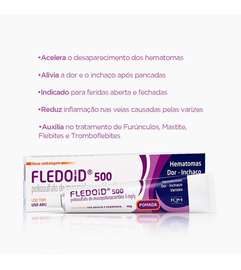 Fledoid-500-Pomada-40g---Pomada-Para-Hematomas-Dor-Inchaco-E-Varizes