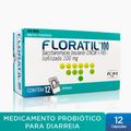 Floratil 100mg 12 Cápsulas -remédio Probiótico Que Trata A Diarreia