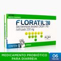 Floratil 200mg 6 Capsulas - Remedio Probiotico Que Trata A Diarreia