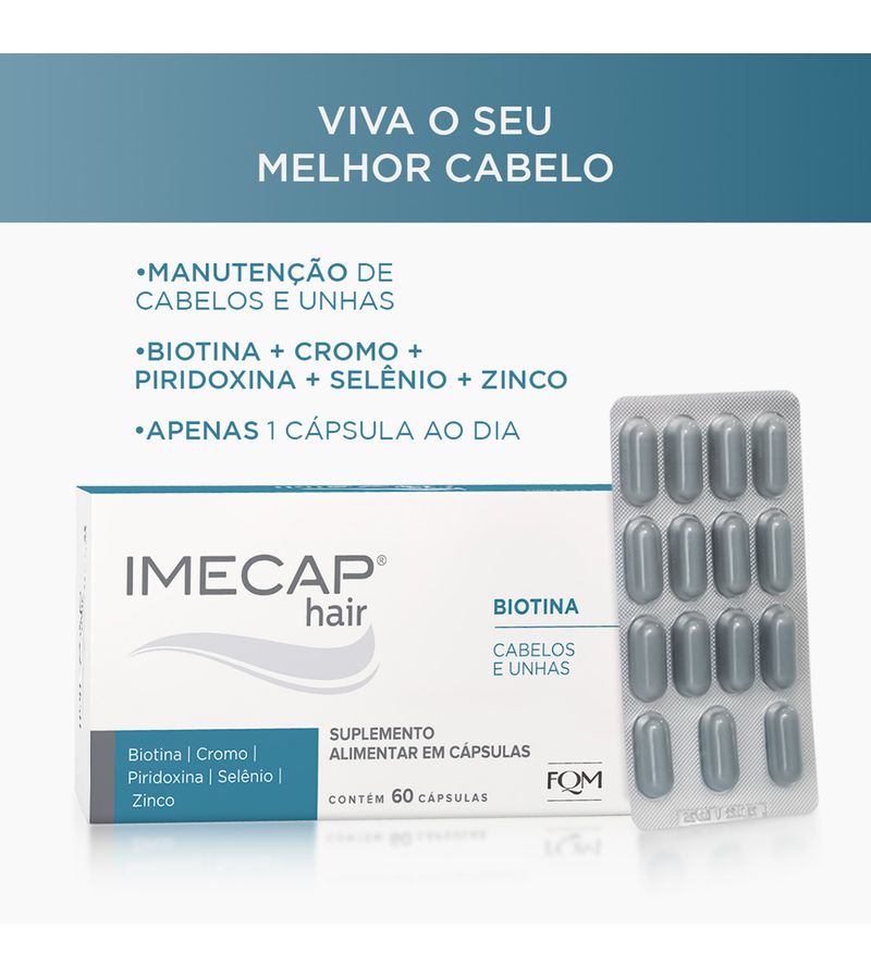 Imecap-Hair-60-Capsulas---Vitaminas-Para-Cabelos-E-Unhas-Com-Biotina