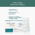 Imecap Hair Max 30 Capsulas - Vitaminas Para Cabelos E Unhas Com  Cisteina