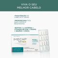 Imecap Hair Max 60 Capsulas - Vitaminas Para Cabelos E Unhas Com  Cisteina